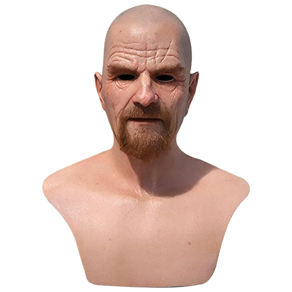 Elderly Woman Man Mask Wri Mask
