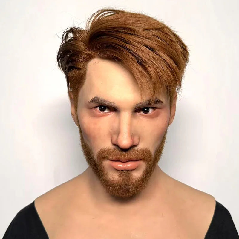 Lifelike Silicone Male Masks