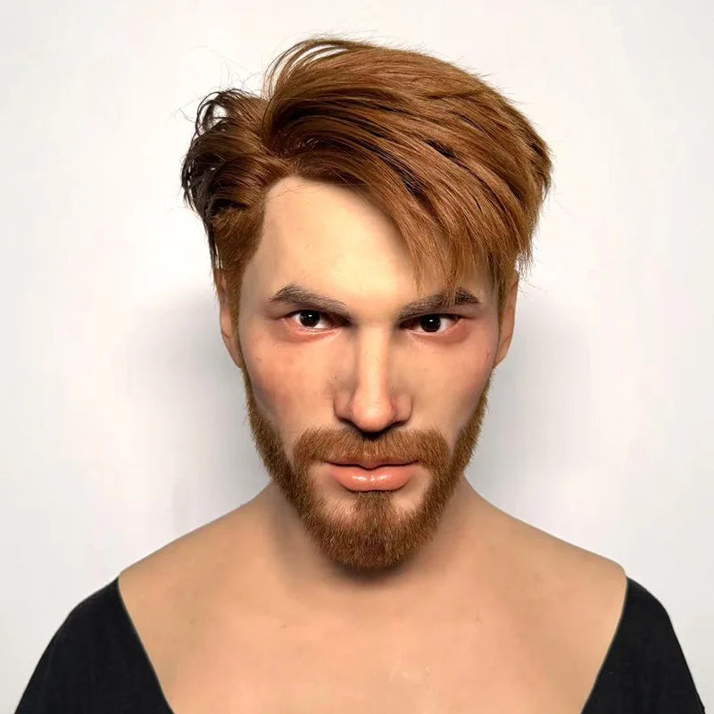 Lifelike Silicone Male Masks