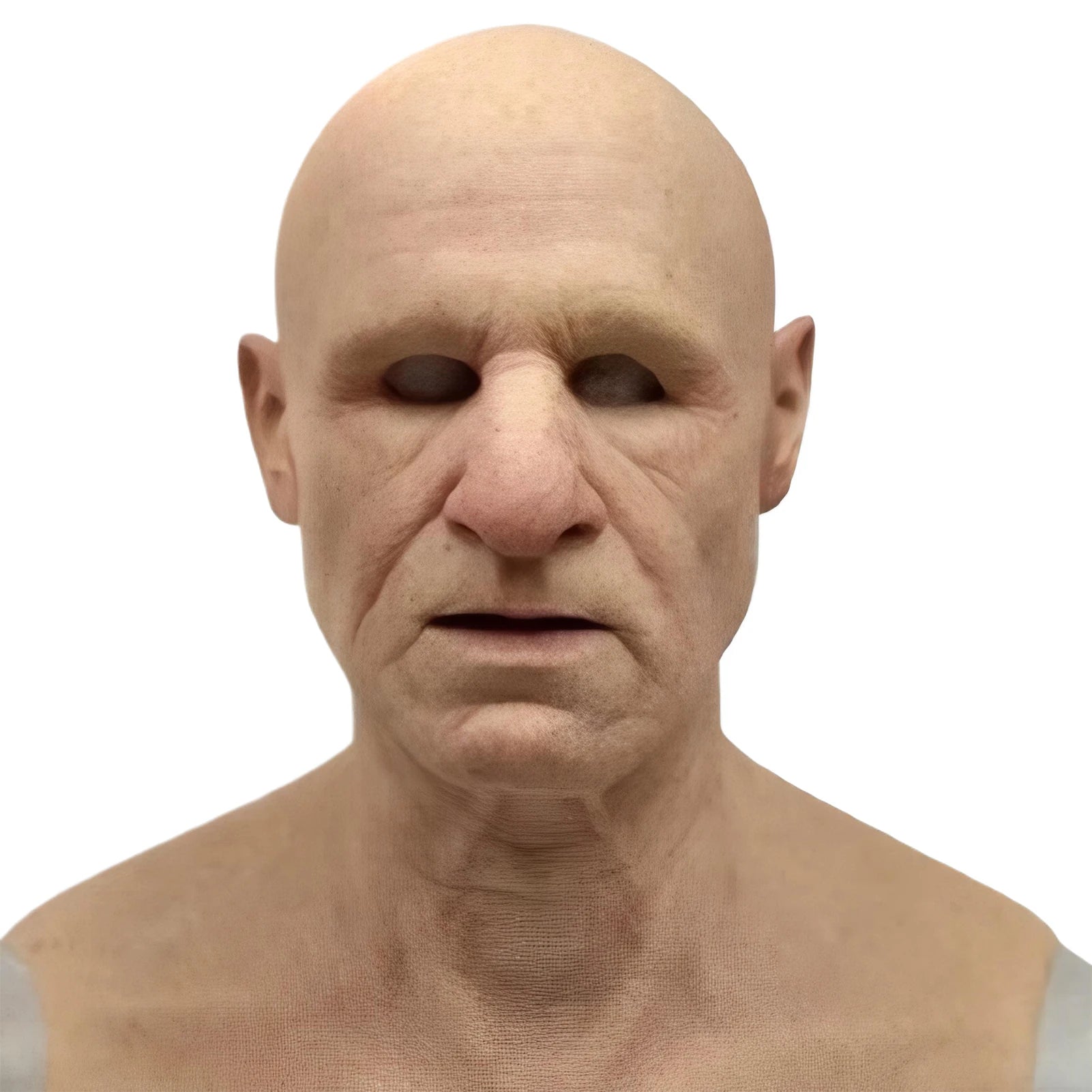 Elderly Woman Man Mask Wri Mask