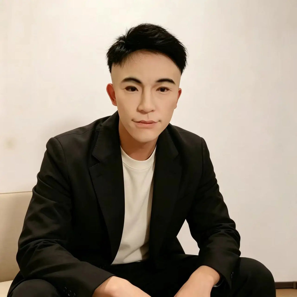 New Realistic High Male Halloween mask